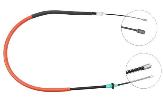 Vajer, parkeringsbroms K16987 ABS