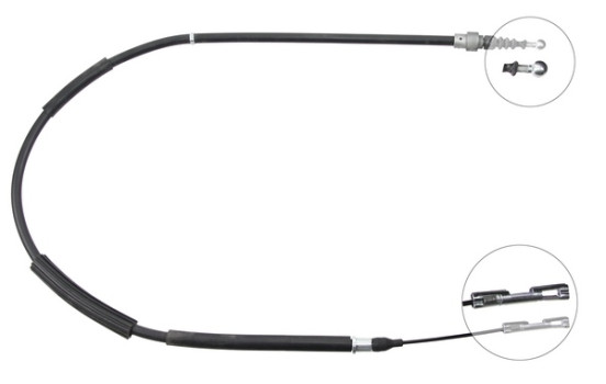 Vajer, parkeringsbroms K17027 ABS