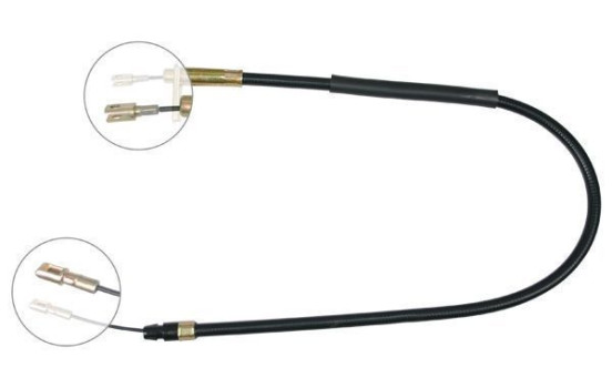 Vajer, parkeringsbroms K17077 ABS