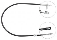 Vajer, parkeringsbroms K17158 ABS
