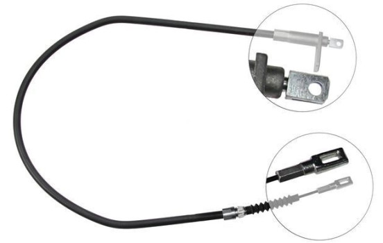 Vajer, parkeringsbroms K17227 ABS
