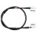 Vajer, parkeringsbroms K17284 ABS