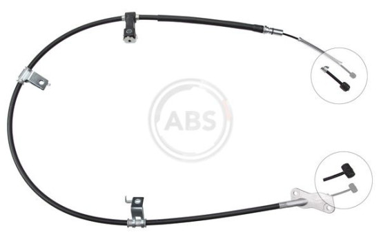 Vajer, parkeringsbroms K17288 ABS, bild 3