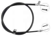 Vajer, parkeringsbroms K17290 ABS