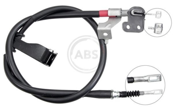 Vajer, parkeringsbroms K17302 ABS, bild 2