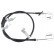 Vajer, parkeringsbroms K17407 ABS