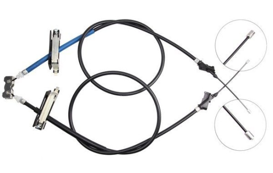 Vajer, parkeringsbroms K17442 ABS