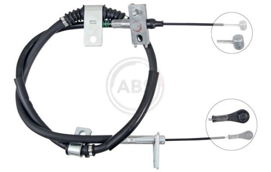 Vajer, parkeringsbroms K17460 ABS, bild 2