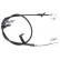 Vajer, parkeringsbroms K17473 ABS