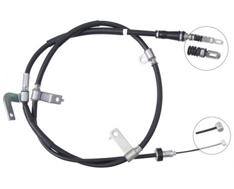 Vajer, parkeringsbroms K17478 ABS