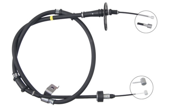 Vajer, parkeringsbroms K17480 ABS