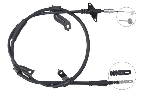 Vajer, parkeringsbroms K17489 ABS