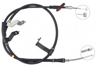 Vajer, parkeringsbroms K17508 ABS
