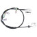 Vajer, parkeringsbroms K17531 ABS