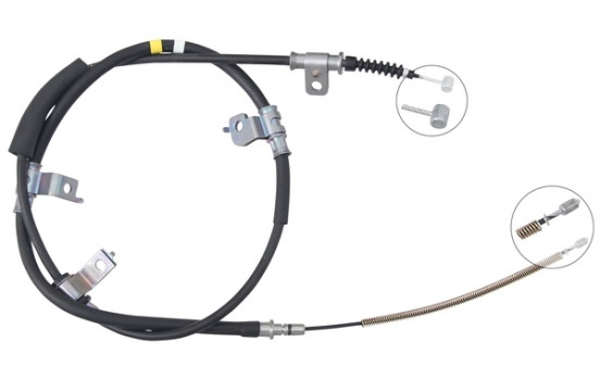 Vajer, parkeringsbroms K17533 ABS