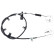 Vajer, parkeringsbroms K17573 ABS