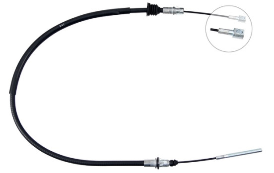 Vajer, parkeringsbroms K17589 ABS