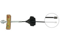 Vajer, parkeringsbroms K17631 ABS