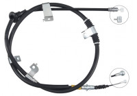 Vajer, parkeringsbroms K17636 ABS