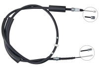 Vajer, parkeringsbroms K17639 ABS