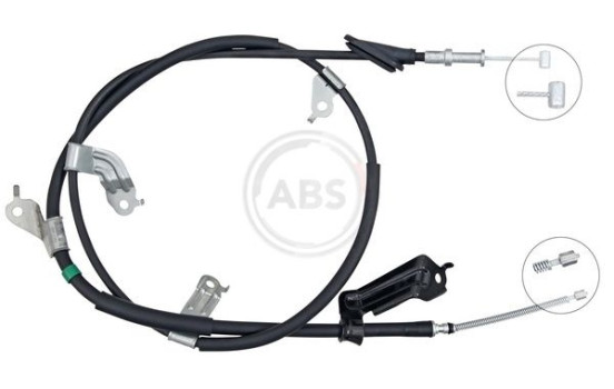 Vajer, parkeringsbroms K17808 ABS