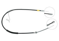 Vajer, parkeringsbroms K17898 ABS