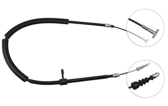 Vajer, parkeringsbroms K17948 ABS