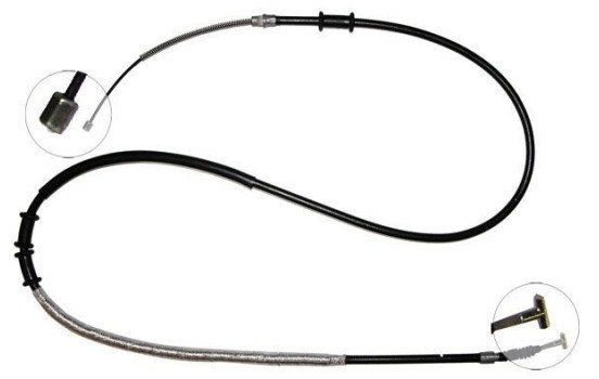 Vajer, parkeringsbroms K18028 ABS