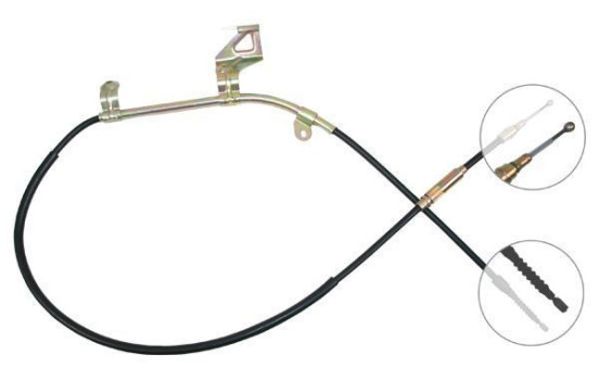 Vajer, parkeringsbroms K18368 ABS