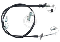 Vajer, parkeringsbroms K19028 ABS