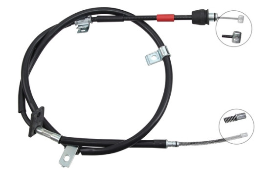 Vajer, parkeringsbroms K19127 ABS