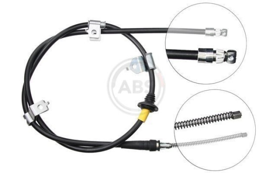 Vajer, parkeringsbroms K19378 ABS, bild 3
