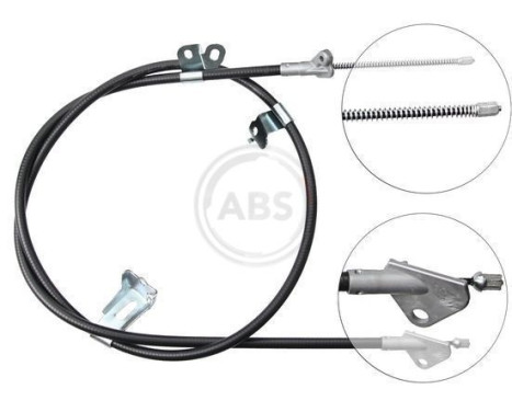 Vajer, parkeringsbroms K19517 ABS, bild 2