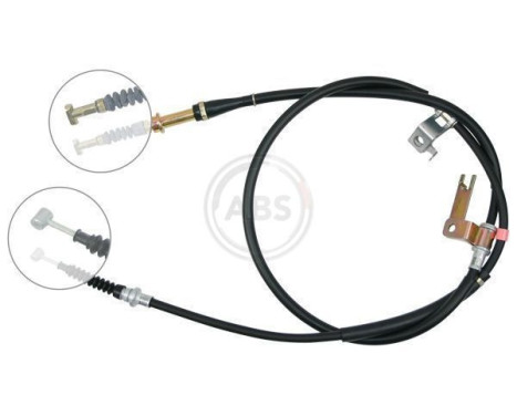 Vajer, parkeringsbroms K19587 ABS, bild 2