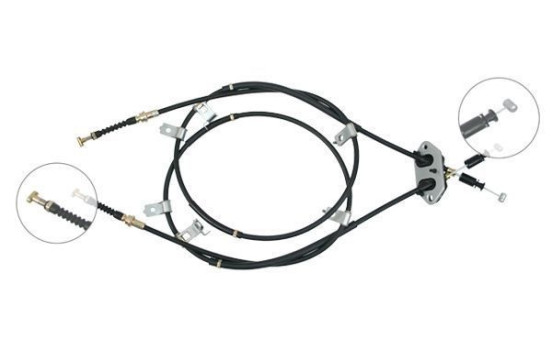 Vajer, parkeringsbroms K19605 ABS