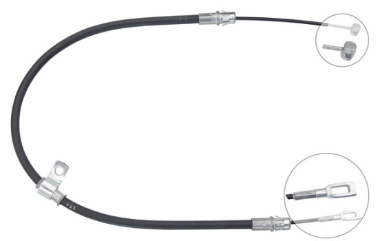 Vajer, parkeringsbroms K19840 ABS