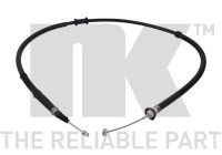 Vajer, parkeringsbroms