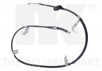 Vajer, parkeringsbroms