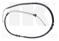 Vajer, parkeringsbroms