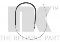 Vajer, parkeringsbroms