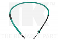 Vajer, parkeringsbroms