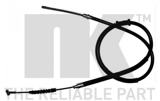 Vajer, parkeringsbroms