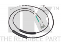 Vajer, parkeringsbroms