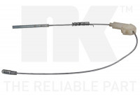 Vajer, parkeringsbroms