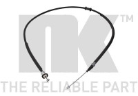 Vajer, parkeringsbroms