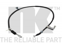 Vajer, parkeringsbroms