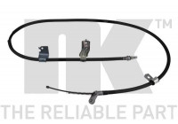 Vajer, parkeringsbroms