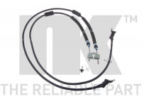 Vajer, parkeringsbroms