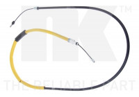 Vajer, parkeringsbroms