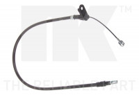 Vajer, parkeringsbroms